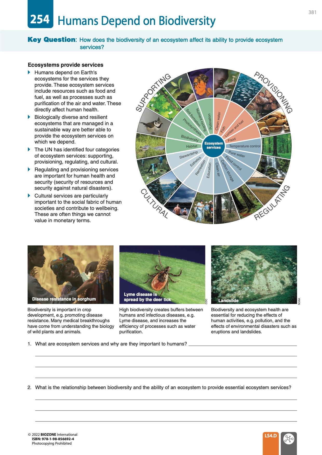 Biology for NGSS (3rd Ed) - Student Edition