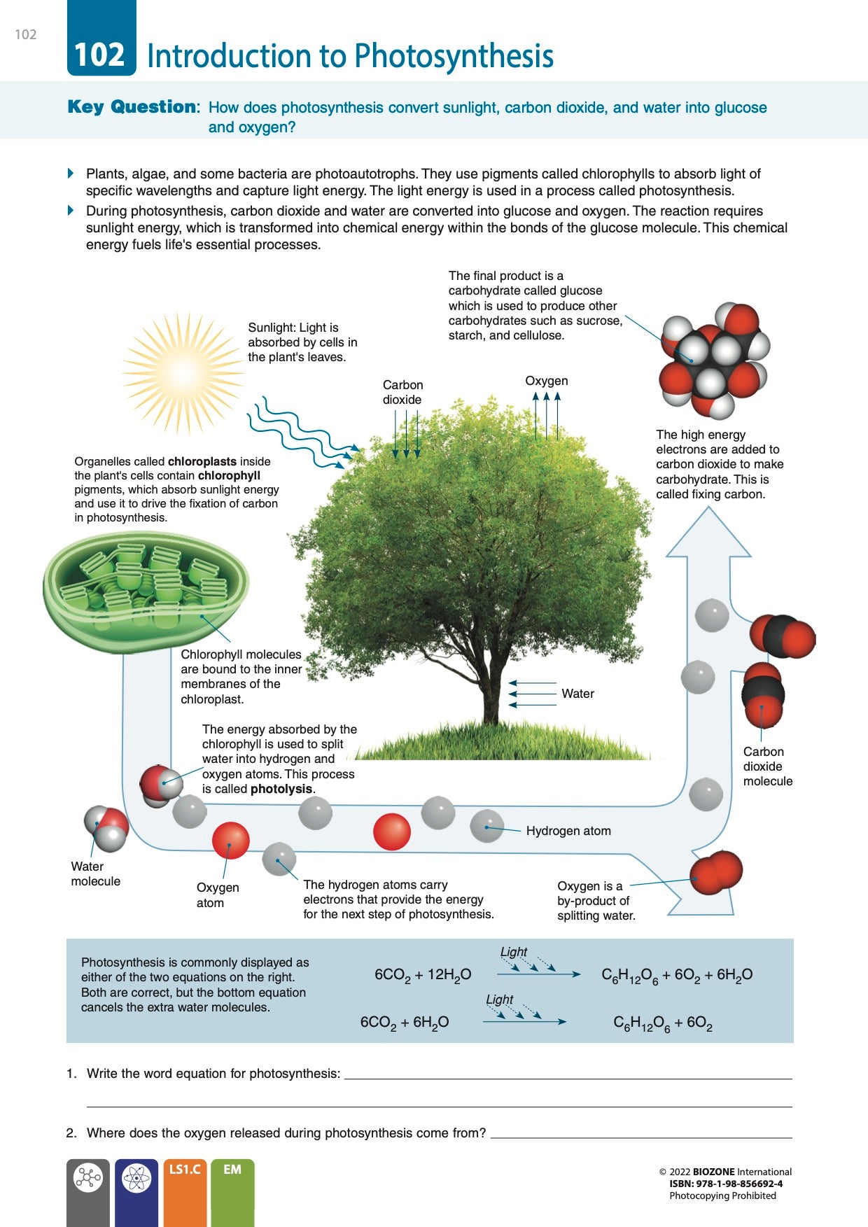 Biology for NGSS (3rd Ed) - Student Edition