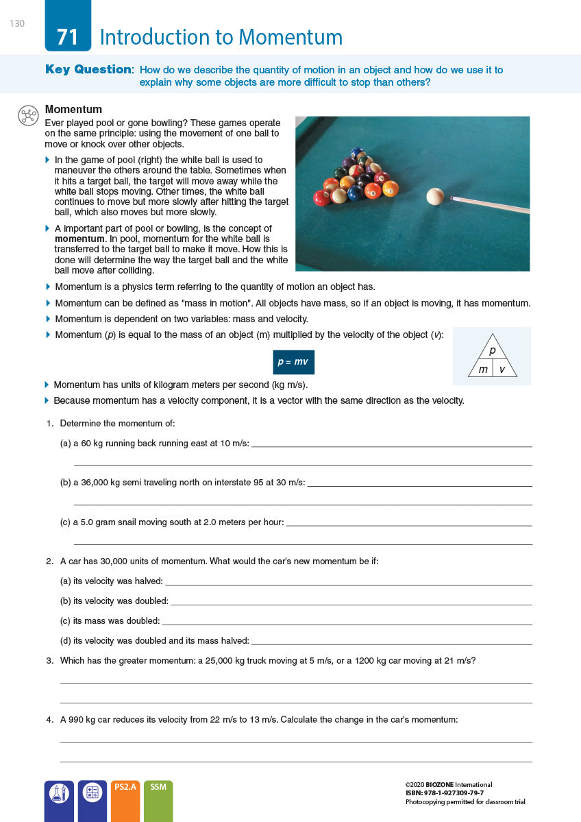 Physical Sciences for NGSS - Student Edition
